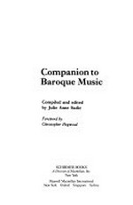 Companion to baroque music