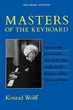 567. Masters of the keyboard: individual style elements in the piano music of Bach, Haydn, Mozart, Beethoven, Schubert, Chopin, and Brahms