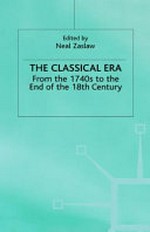 [5]. The classical era : from the 1740s to the end of the 18. century