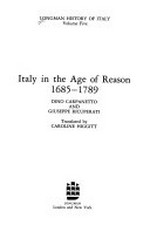 5. Italy in the age of reason: 1685 - 1789