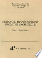 Keyboard transcriptions from the Bach circle