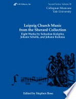20. Leipzig church music from the Sherard collection