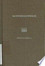 9. Bach's modal chorales