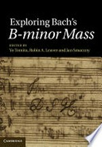 Exploring Bach's B-minor mass