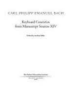 Ser. 3, Vol. 9.14. Keyboard concertos from manuscript sources XIV