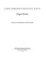Ser. 1, Vol. 9. Organ works