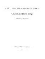 Ser. 6, Vol. 2. Cramer and Sturm songs