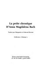 ¬La¬ petite chronique d'Anna Magdalena Bach