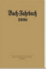 92. Bach-Jahrbuch 2006