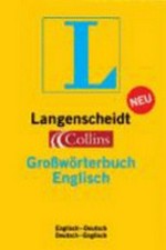 Langenscheidt Collins Großwörterbuch Englisch: Englisch-Deutsch, Deutsch-Englisch