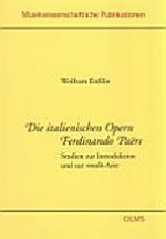 22. Die italienischen Opern Ferdinando Paers: Studien zur Introduktion und zur rondò-Arie