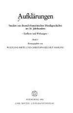 2. 20. Studien zur deutsch-französischen Musikgeschichte im 18. Jahrhundert : Einflüsse und Wirkungen