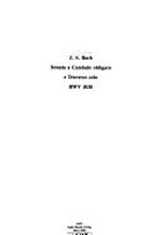 Sonata a cembalo obligato e traverso solo BWV 1030