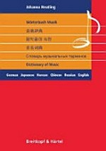 Wörterbuch Musik: Deutsch, Japanisch, Koreanisch, Chinesisch, Russisch, Englisch
