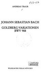 38. Johann Sebastian Bach: Goldberg-Variationen ; BWV 988