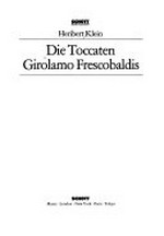 Die Toccaten Girolamo Frescobaldis
