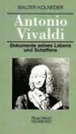 50. Antonio Vivaldi: Dokumente seines Lebens und Schaffens