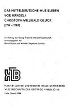 16 = 1988,26 [d. Gesamtw.]. Das mitteldeutsche Musikleben vor Händel