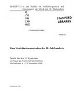 13. Zum Streichinstrumentenbau des 18. Jahrhunderts: Bericht über das 11. Symposium zu Fragen des Musikinstrumentenbaus, Michaelstein, 9. - 10. November 1990