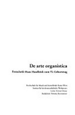 De arte organistica: Festschrift Hans Haselböck zum 70. Geburtstag