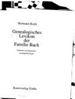 Genealogisches Lexikon der Familie Bach