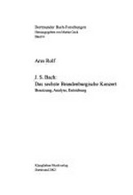 4. J. S. Bach: das sechste Brandenburgische Konzert: Besetzung, Analyse, Entstehung