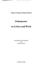 Johann Christian Heinrich Rinck: Dokumente zu Leben und Werk
