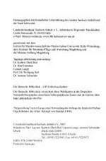 42. Musikkultur in Sachsen-Anhalt seit dem 16. Jahrhundert: Protokoll der Wissenschaftlichen Tagung zur Regionalen Musikgeschichte am 16. und 17. September 2005 in Salzwedel