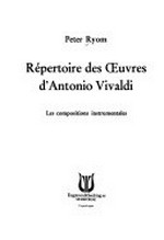 Répertoire des œuvres d'Antonio Vivaldi: les compositions instrumentales