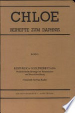 6. Respublica Guelpherbytana: Wolfenbütteler Beiträge zur Renaissance- und Barockforschung ; Festschrift für Paul Raabe