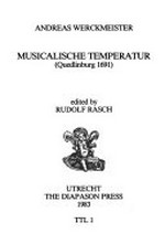 1. Musicalische Temperatur (Quedlinburg 1691)