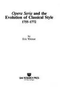 78. Opera seria and the evolution of classical style: 1755 - 1772